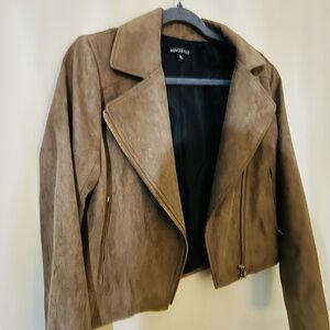 J. Crew XS Mercantile Faux Suede Jacket